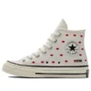 Chuck 70 Embroidered Lips High “Love Me – Vintage White” Chuck 70 Embroidered Lips High “Love Me – Vintage White”
